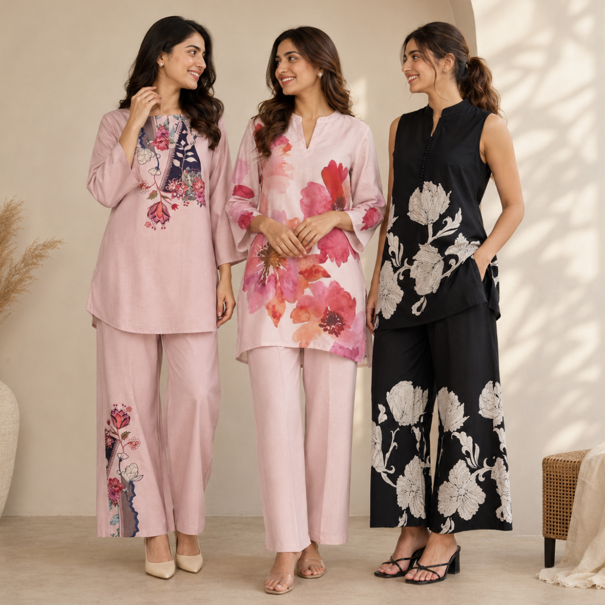 Pack of 3 Women's Every Day Co Ord Set