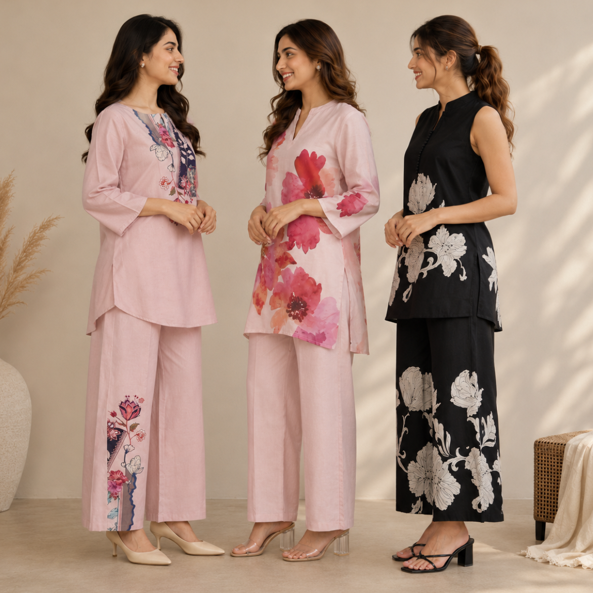 Pack of 3 Women's Every Day Co Ord Set
