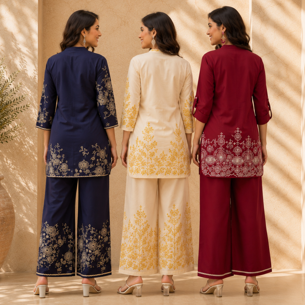 Pack of 3 Women's Every Day Co Ord Set
