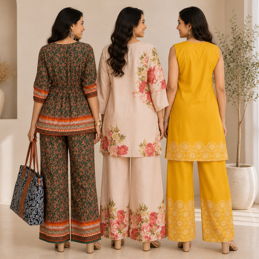 Pack of 3 Women's Every Day Co Ord Set
