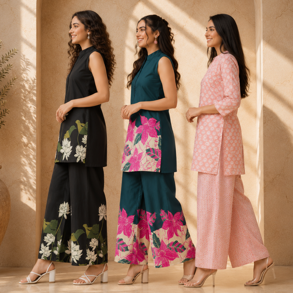 Pack of 3 Women's Every Day Co Ord Set