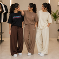 3 Women’s T-Shirt With Matching Trouser ( T8 )