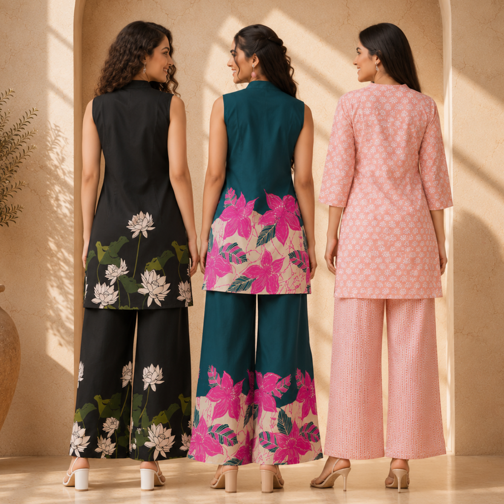 Pack of 3 Women's Every Day Co Ord Set