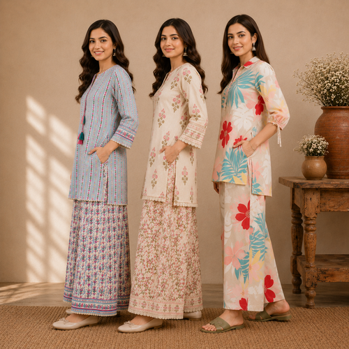 Pack of 3 Women's Every Day Co Ord Set