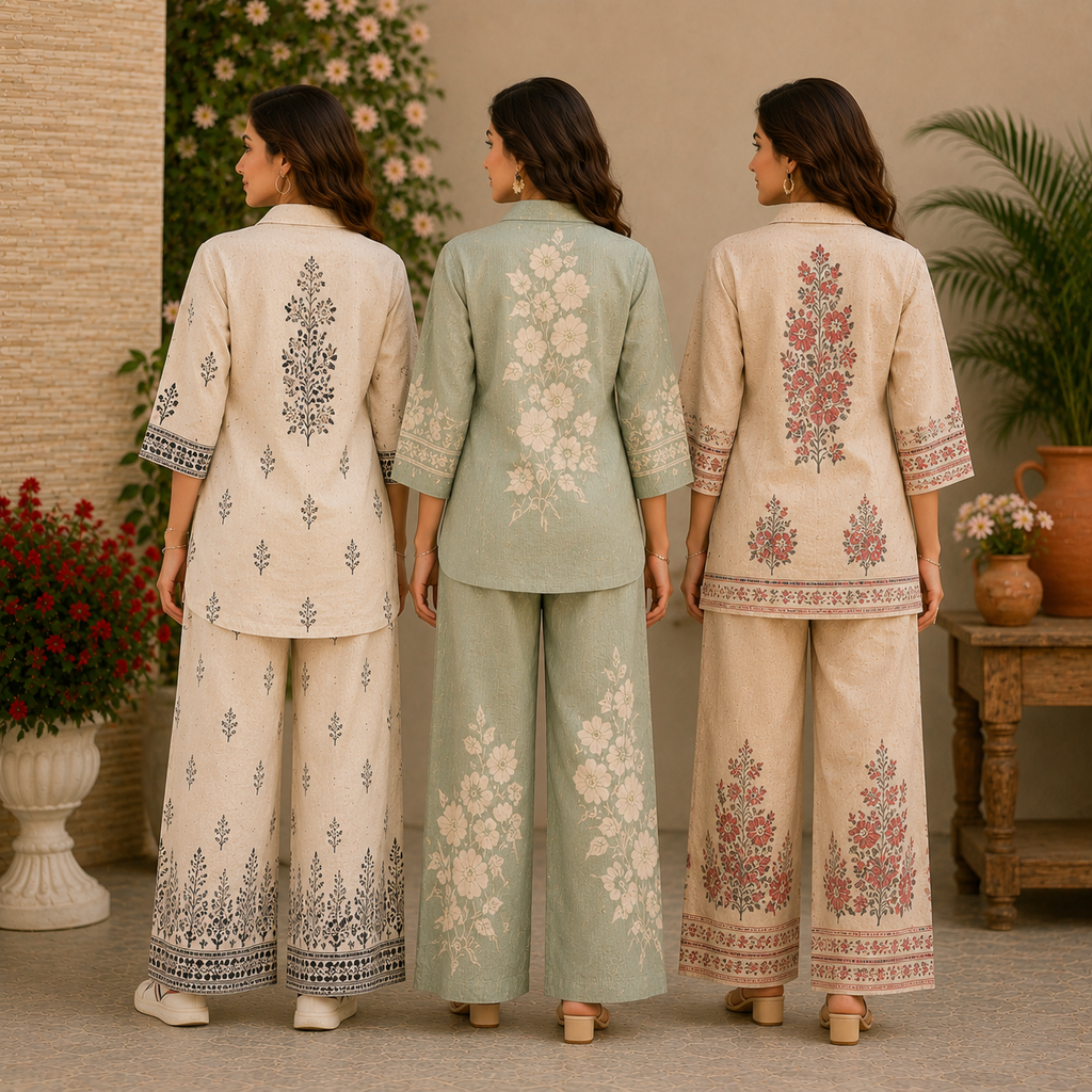 Pack of 3 Women's Every Day Co Ord Set