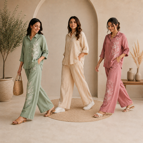 Pack of 3 Women's Every Day Co Ord Set